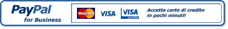 Effettua la registrazione a PayPal e inizia ad accettare pagamenti tramite carta di credito immediatamente.