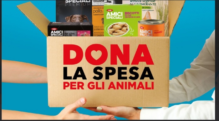 Raccolta cibo alla Ipercoop di Borgosesia