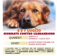 6-7 luglio - GIORNATE CONTRO L'ABBANDONO